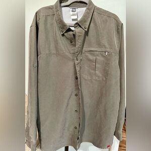 The North Face Men's Army Green Shirt Jacket